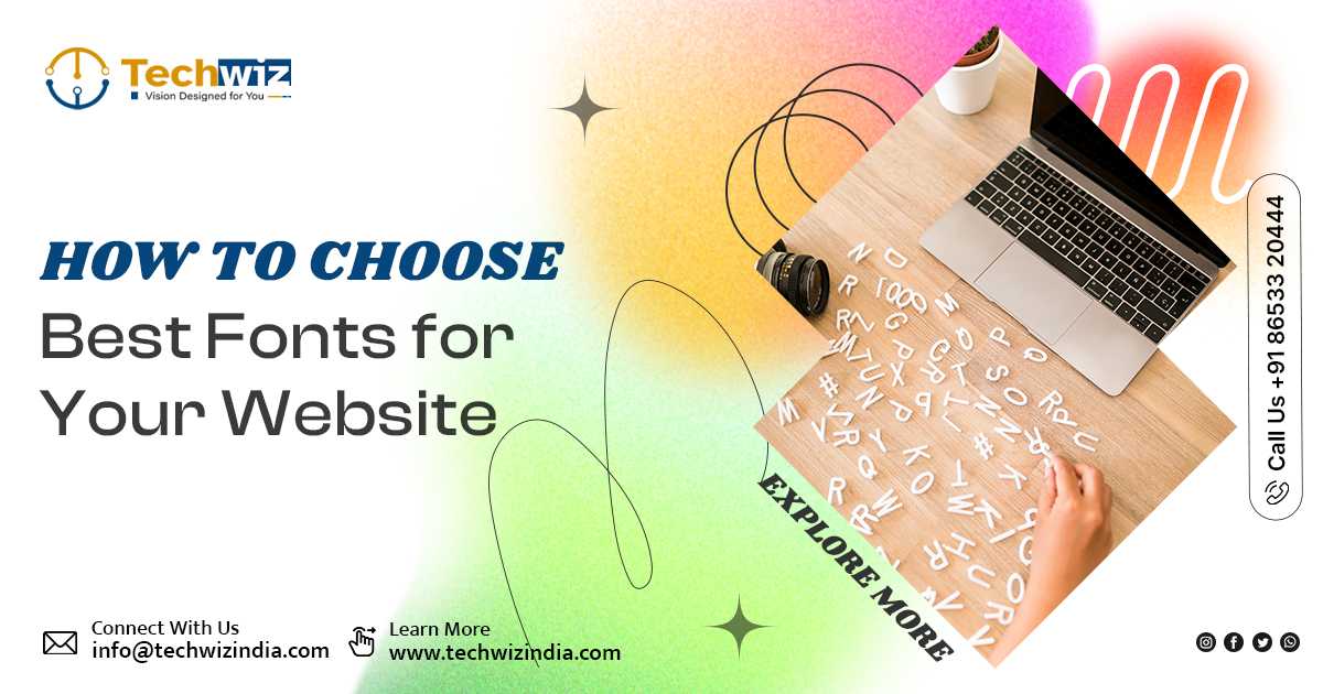 How to Choose Best Fonts for Your Website